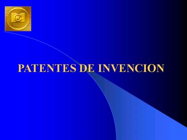 PATENTES DE INVENCIN