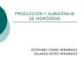 PRODUCCIN Y ALMACENAJE DE HIDRGENO PowerPoint PPT Presentation