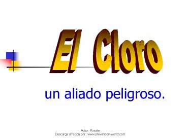 Autor: Rosate Descarga ofrecida por: www'preventionworld'com