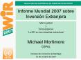 Informe Mundial 2007 sobre Inversin Extranjera PowerPoint PPT Presentation