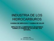 INDUSTRIA DE LOS HIDROCARBUROS