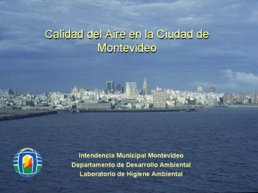Calidad del Aire en la Ciudad de Montevideo