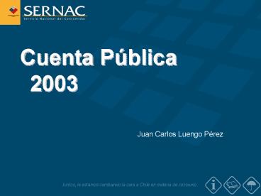 Cuenta Pblica 2003
