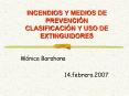 INCENDIOS Y MEDIOS DE PREVENCIN CLASIFICACIN Y USO DE EXTINGUIDORES PowerPoint PPT Presentation