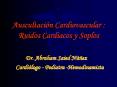 Auscultacin Cardiovascular : Ruidos Cardiacos y Soplos PowerPoint PPT Presentation