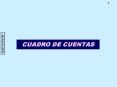 CUADRO DE CUENTAS PowerPoint PPT Presentation