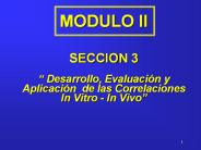 MODULO II  SECCION 3 