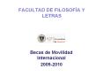 FACULTAD DE FILOSOFA Y LETRAS PowerPoint PPT Presentation