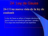 24 Ley de Gauss