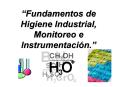 Fundamentos de Higiene Industrial, Monitoreo e Instrumentacin' PowerPoint PPT Presentation