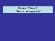 Repaso Clase 1: 