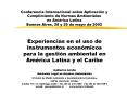 Conferencia Internacional sobre Aplicacin y Cumplimiento de Normas Ambientales en Amrica Latina Buen PowerPoint PPT Presentation