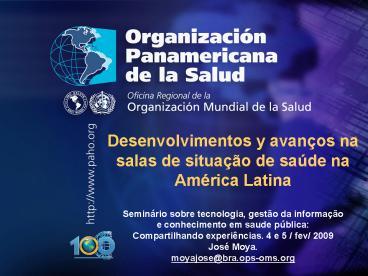 Sala de situacin de Salud