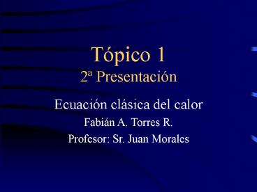 Tpico 1 2 Presentacin