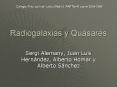 Radiogalaxias y Qusares PowerPoint PPT Presentation
