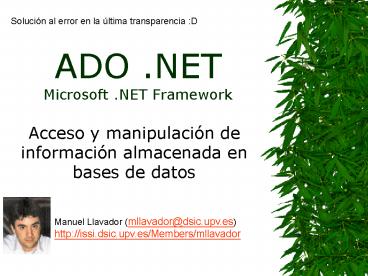 presentation player overlay