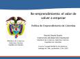 Reemprendimiento: el valor de volver a empezar PowerPoint PPT Presentation