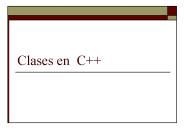 Clases en C