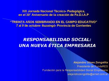 RESPONSABILIDAD SOCIAL: