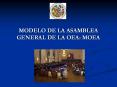 MODELO%20DE%20LA%20ASAMBLEA%20GENERAL%20DE%20LA%20OEA:%20MOEA PowerPoint PPT Presentation