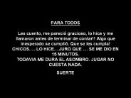 PARA TODOS  Les cuento, me pareci