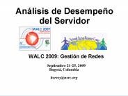 Anlisis de Desempeo del Servidor