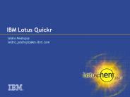 IBM Lotus Quickr