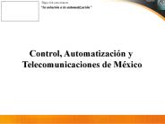 Control, Automatizaci