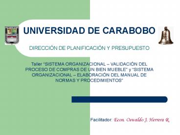 UNIVERSIDAD DE CARABOBO