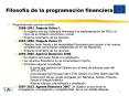 Filosofa de la programacin financiera PowerPoint PPT Presentation