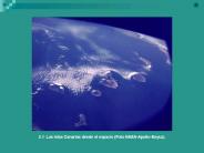 2'1 Las Islas Canarias desde el espacio Foto NASAApolloSoyuz'