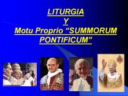 LITURGIA Y Motu Proprio 