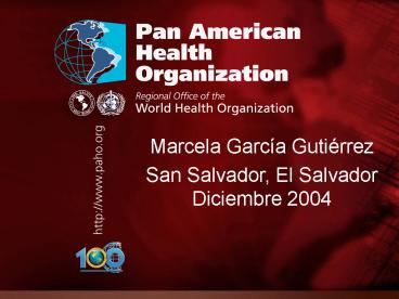 Organizacin Panamericana de la Salud