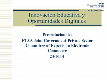 Innovacion Educativa y Oportunidades Digitales