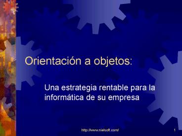Orientacin a objetos: