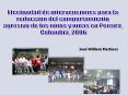 EFECTIVIDAD DE INTERVENCIONES COMUNITARIAS EN LA AGRESIVIDAD DE NIOS MATRICULADOS EN PEREIRA, DURANT PowerPoint PPT Presentation