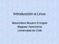 Introduccin a Linux PowerPoint PPT Presentation