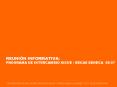 REUNIN INFORMATIVA: PROGRAMA DE INTERCAMBIO SICUE BECAS SENECA 0607 PowerPoint PPT Presentation