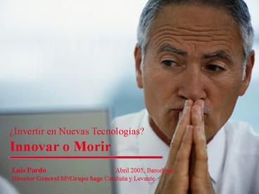 Invertir en Nuevas Tecnologas