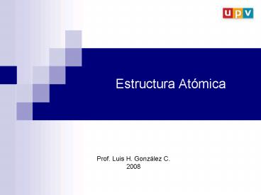 Estructura Atmica
