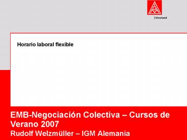 Horario laboral flexible