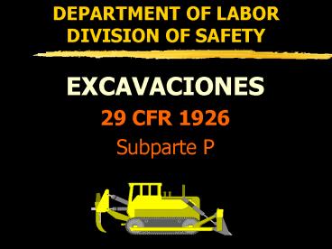 EXCAVACIONES