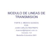 MODULO DE LINEAS DE TRANSMISION