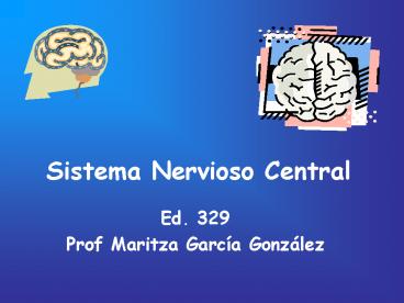 Sistema Nervioso Central