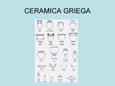 CERAMICA GRIEGA
