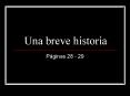Una breve historia PowerPoint PPT Presentation