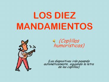 LOS DIEZ MANDAMIENTOS
