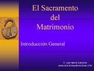 El Sacramento del Matrimonio