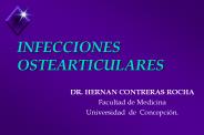 INFECCIONES OSTEARTICULARES