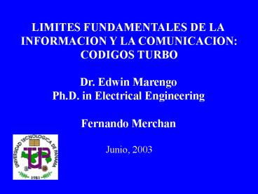 LIMITES FUNDAMENTALES DE LA